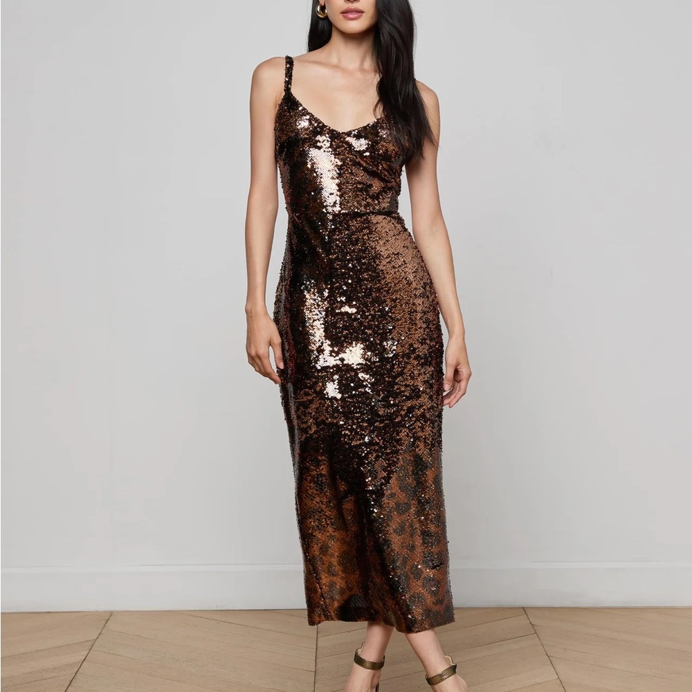 L’Agence Sparkly Noella Dress